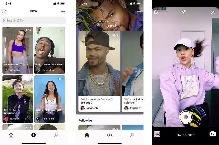 O Instagram atualiza o aplicativo IGTV e adiciona nova opção de visualização do IGTV para histórias 2
